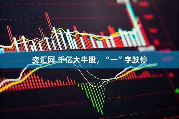 奕汇网 千亿大牛股，“一”字跌停