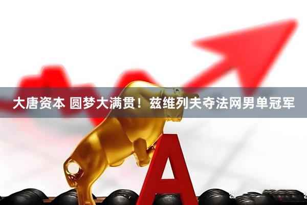 大唐资本 圆梦大满贯!兹维列夫夺法网男单冠军